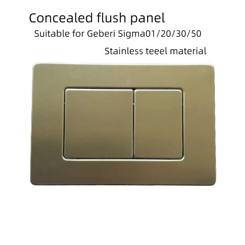 Stainless Steel Flush Panel Geberit Water Tank Flush Sigma Panel Modern Style