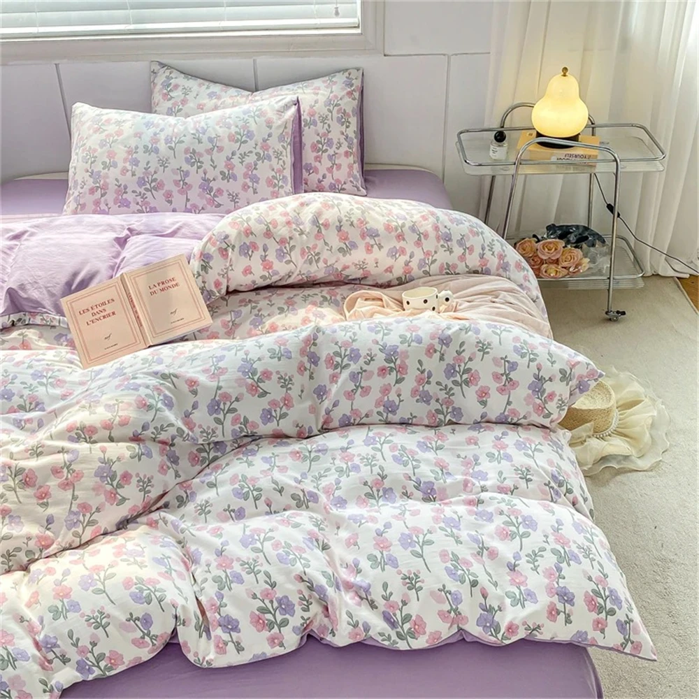 

Printed Duvet Cover Single Bed funda nordica cama de 150cm Quilt Covers Full Queen Size Bedroom Bed Cover for Home No Pillowcase