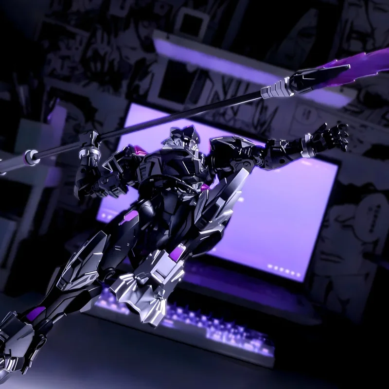 

M Brand Arcee The Dark Hunter / Ashe The Night Hunter - Детская сборная фигурка меха и украшение для рабочего стола (модель: M66337)