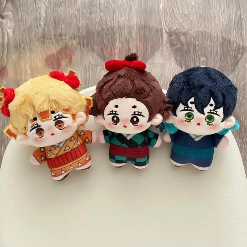 

Demon Slayer Kamado Tanjirou кулон милый творческий Agatsuma Zenitsu кукла мини Kawaii праздничный подарок детский орнамент украшение