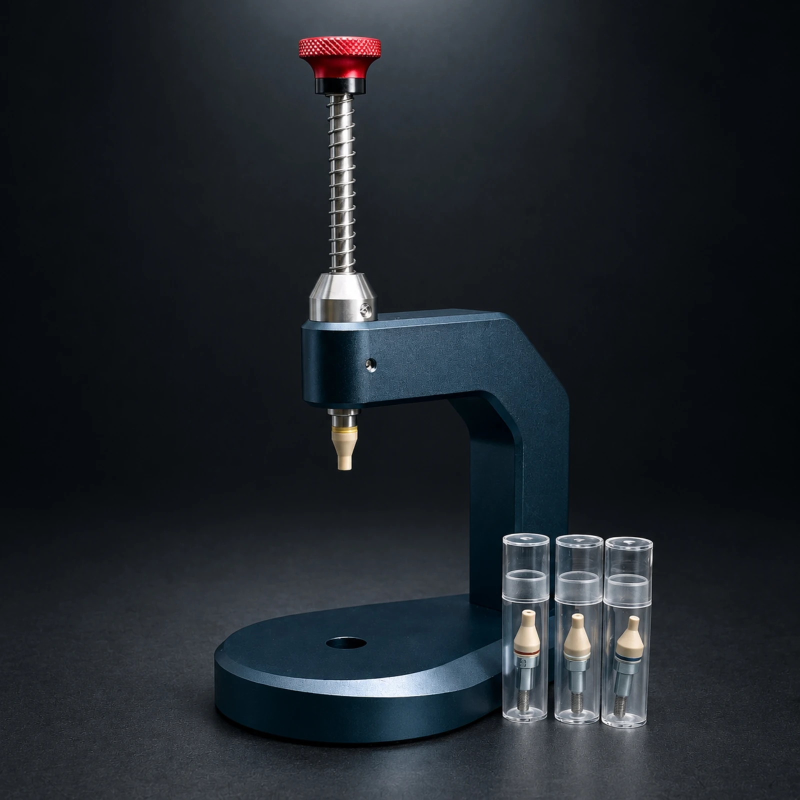 Single-Axis Watch Hand Press Stable Watch Hand Installation Press Tabletop Mount High Efficiency for Watchmakers, Repair Benches