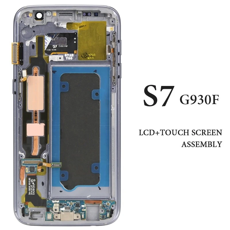 OLED For Samsung Galaxy S7 LCD Display Screen Touch Digitizer Fully Assembly G930 G930F G930A SM-G930F Replacement