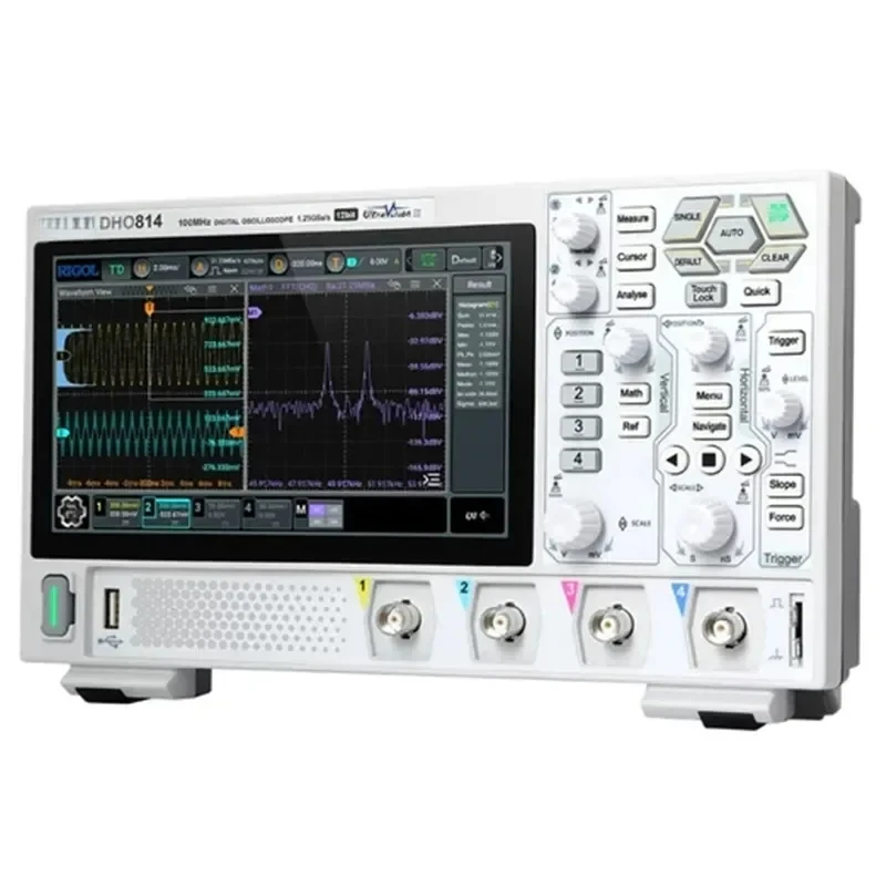 DHO802/DHO804/DHO812/DHO814 2/4Channel 70/100MHz Scope 12 Bit 1.25GSa/Sec 25MPts Depth