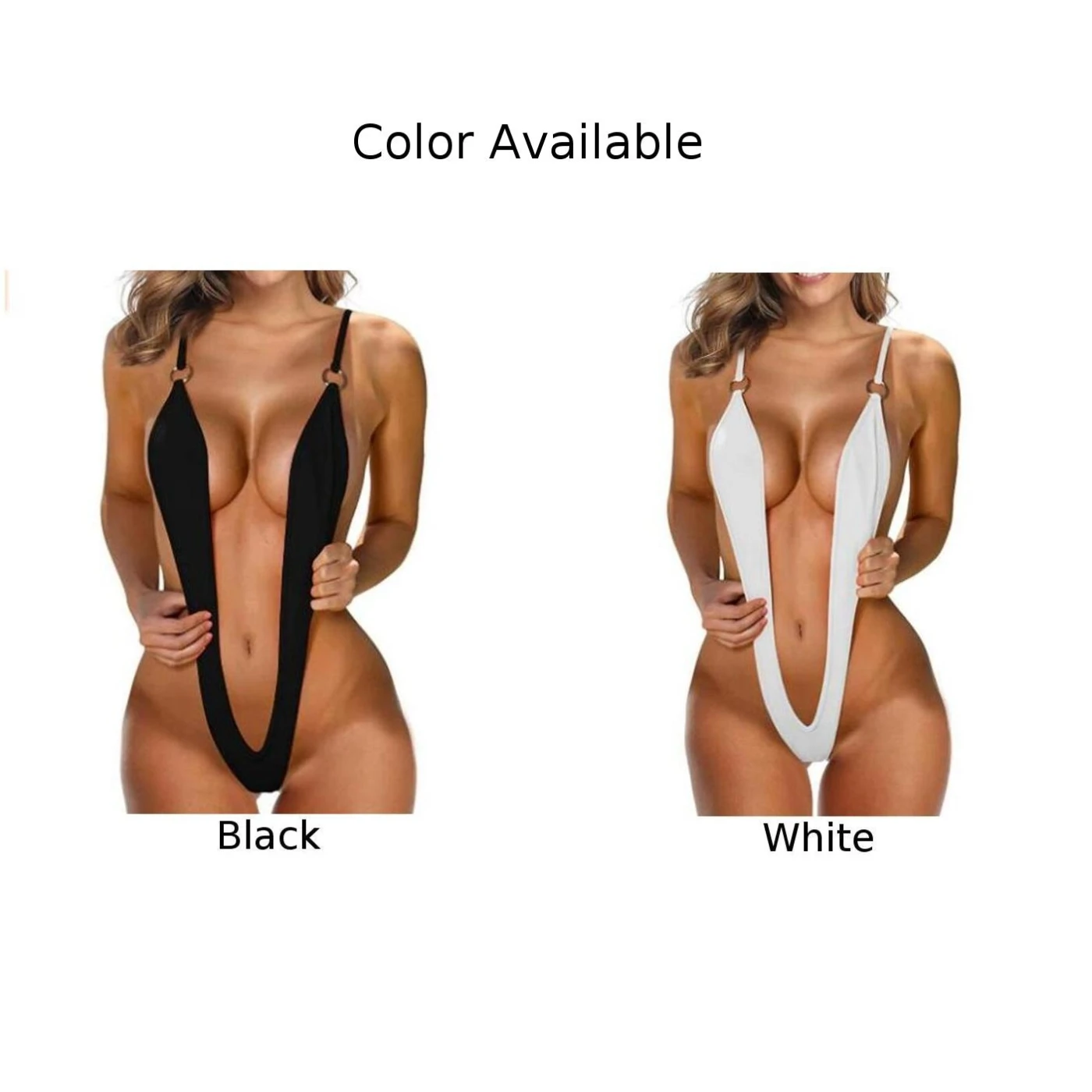 Womens Sexy Thong Bodysuit Lingerie Sleepwear Nightwear Exotic Teddies Beach Bikini Monokini-Bathing Suit Swimsuit Swimwear