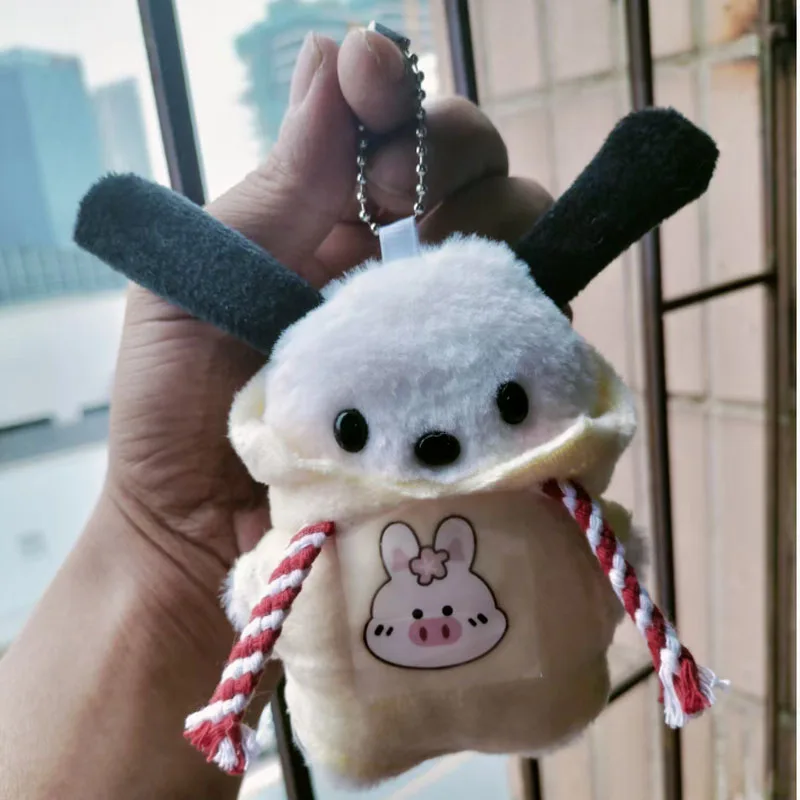 

2025*Viral Internet Celebrity Pilot Pacha Puppy Plush Keychain Cartoon Doll Girl
