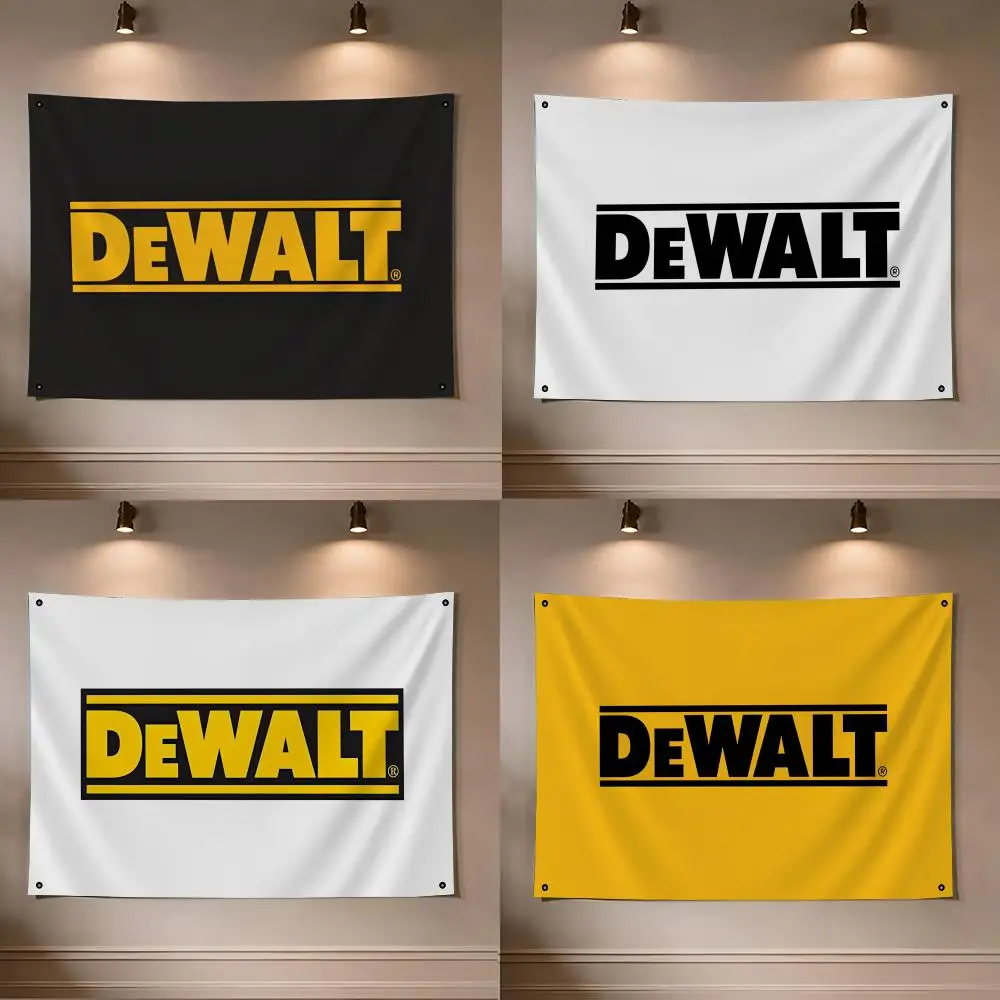D-Dewalts Flags flag For Room Dorm Camping Picnic Art Style Garage Bar wall Decoration Banner