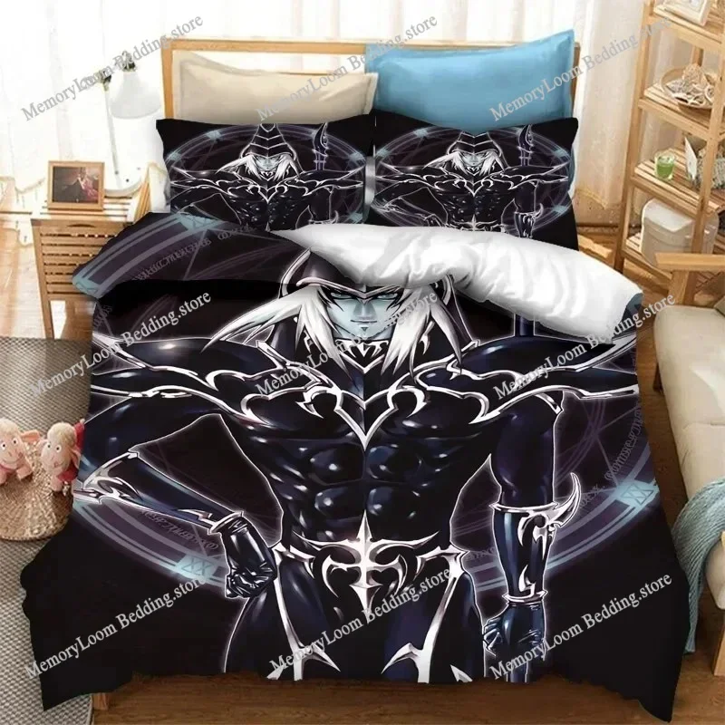 

3D Printed Anime Yu Gi Oh Duel Yugi Bedding Set Duvet Cover Bedroom Comforter Single Twin King _Size Quilt Cover Home Textiles