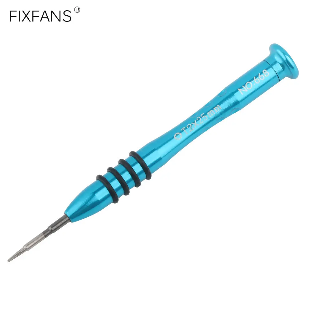 6-Point Star T2 Torx obeng presisi magnetik, untuk Huawei OPPO VIVO Android alat perbaikan pembukaan ponsel pintar