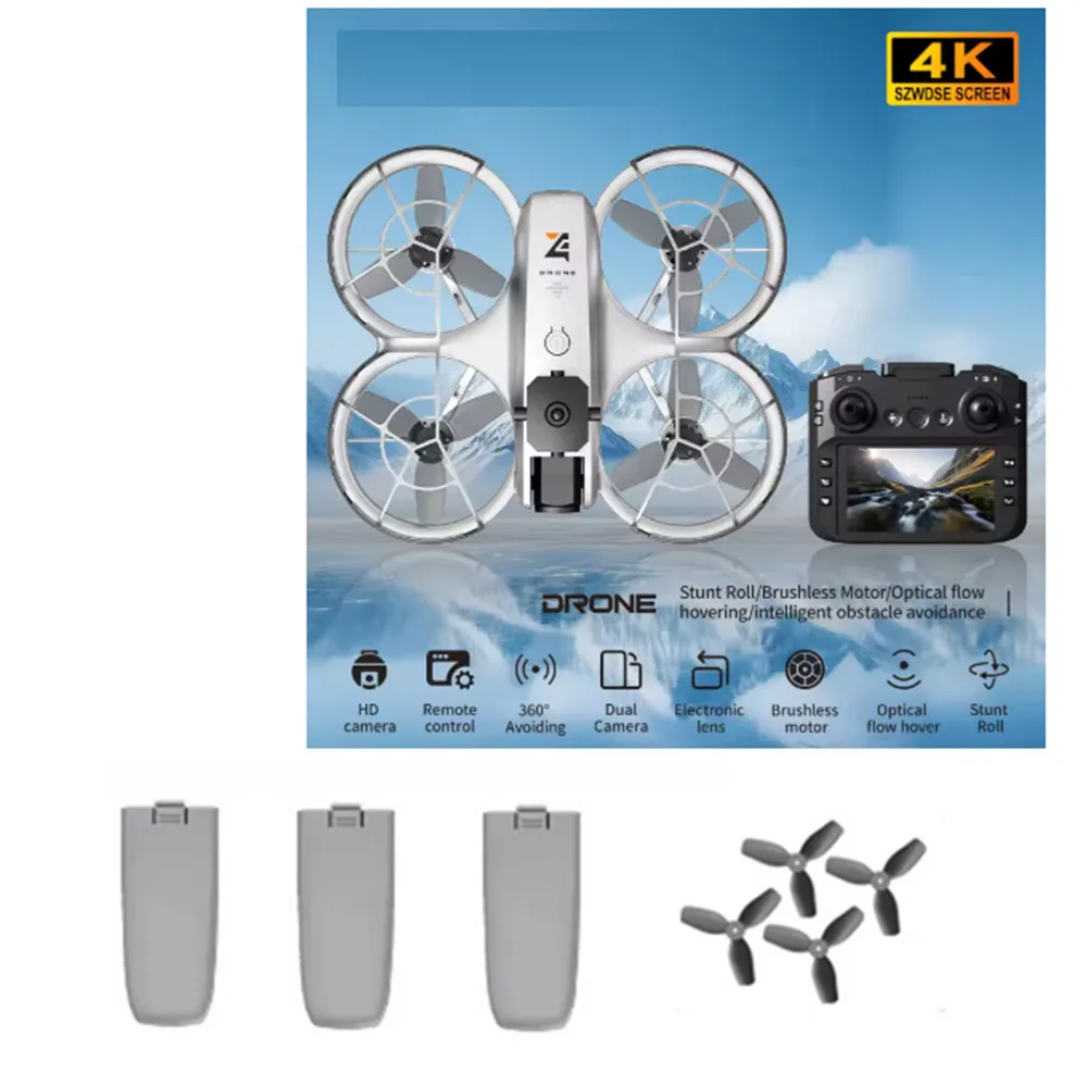 Z4  Drone Battery Accessories 3.7v 1300mAh Z4 Drone Propeller Maple Leaf  Z4 Drone Original  Batterie