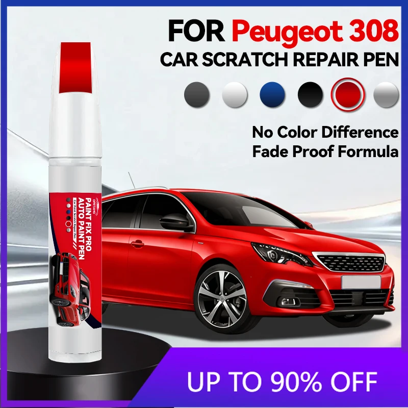 

Инструмент для ремонта автомобильной краски Peugeot 308 SW GT 2007-2025 T7 T9 P5: Карандаш для подкраски, средство для удаления царапин, аксессуары для авто DIY, черный