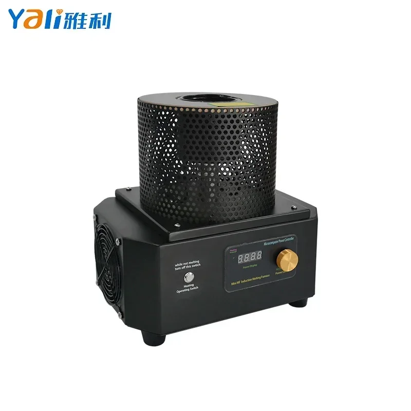 Mini Gold Melting Machine Smelting Induction Furnace Portable Smelter For Gold Silver Copper Steel Jewelry Oven