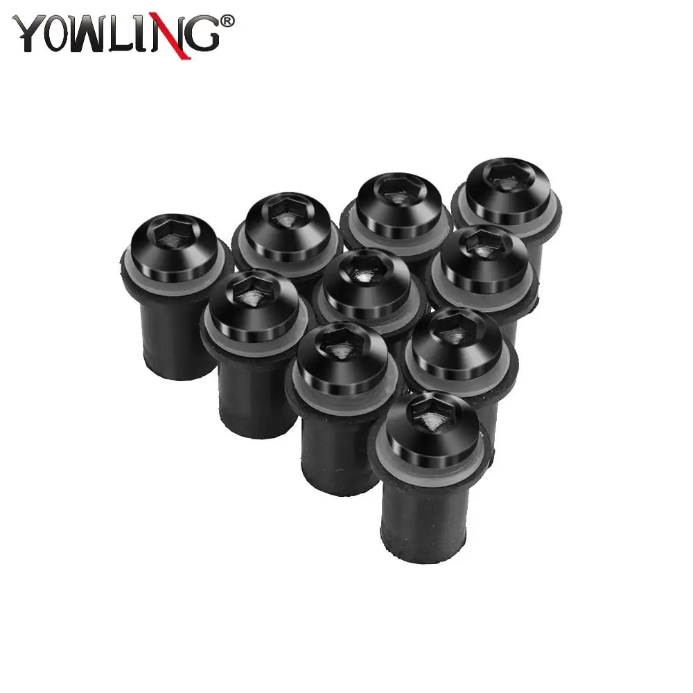 10 PCS M5 Windscreen Windshield Wind Deflectors Bolts For Honda CB500X CB 500X CB500 X 2013-2022 2021 2020 2019 2018 2017 2016