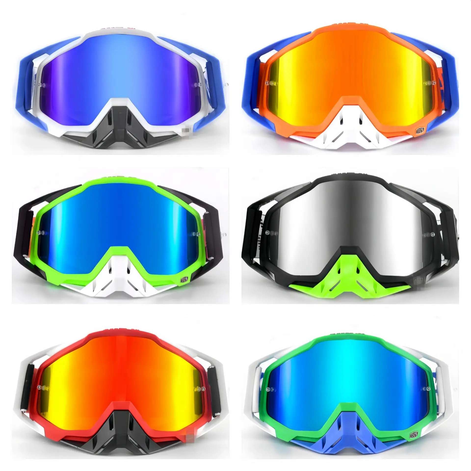 FOR Aofit Ski Goggles with Custom Logo Magnetic Interchangeable Anti-Fog Lens UV Protection for Skiing/Snowboarding