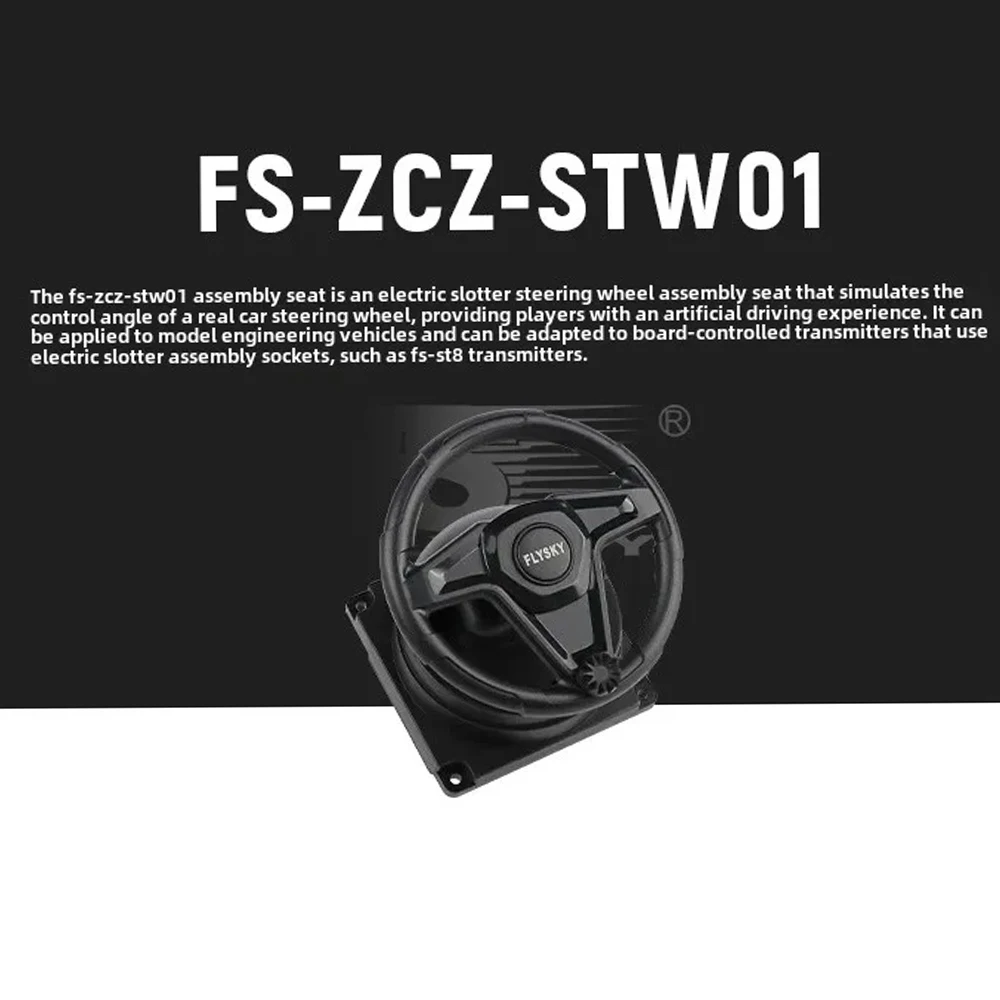 FLYSKY FS-ZCZ-STW01 Potentiometer Steering Wheel Assembly Seat ST8/I6S Dedicated
