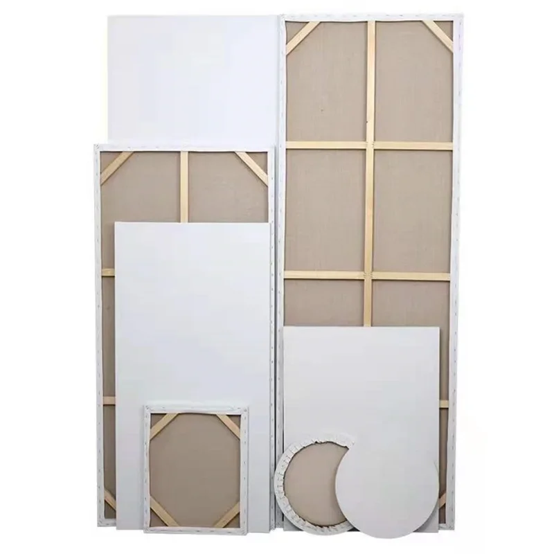 

Fine grain acrylic frame in oversized linen frame