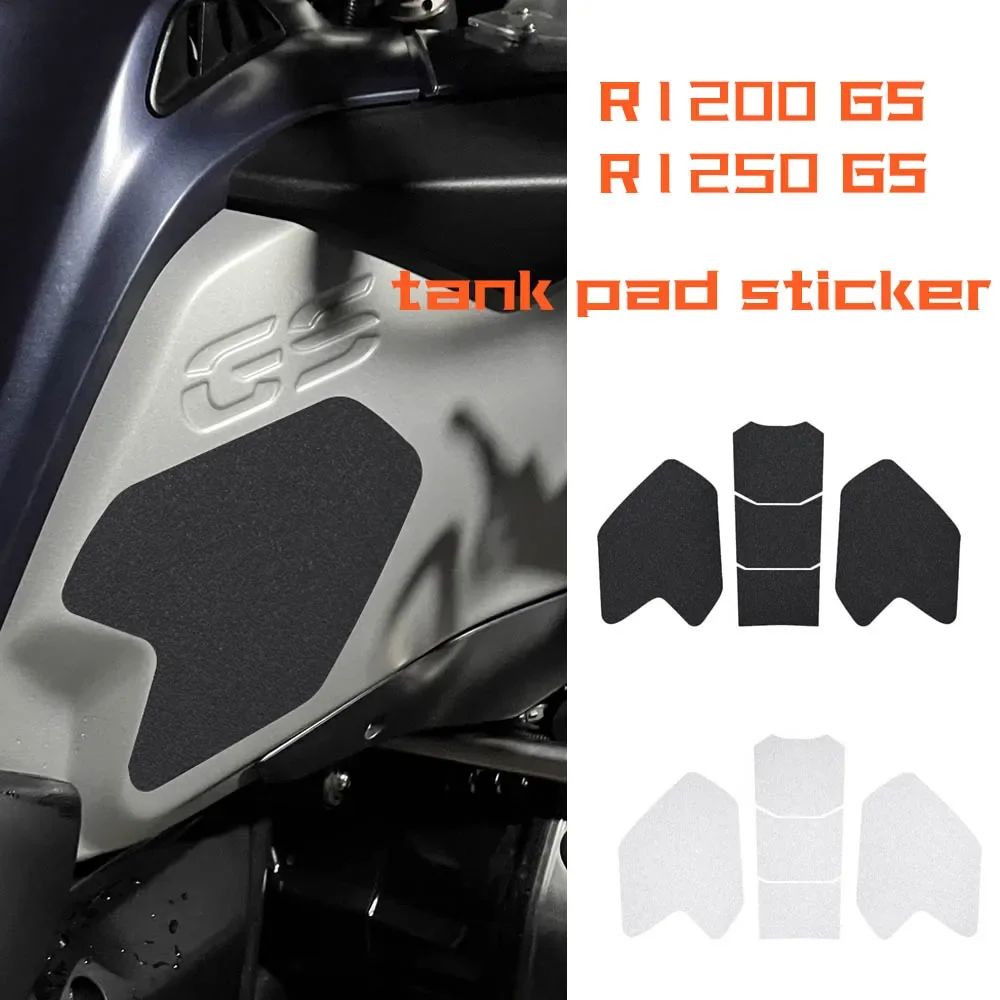 R1200GS R1250GS LC ADV Side Tank Pad Oil Gas Fuel Protector Cover Sticker Decal For BMW R1200 GS R 1250 GS Adventure 2013-2022