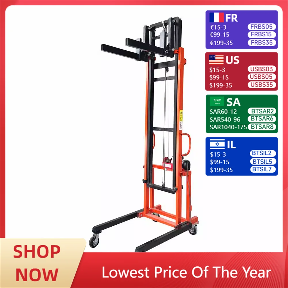 

Fire pipe installation lift Electric mobile lifting platform Loading hoist