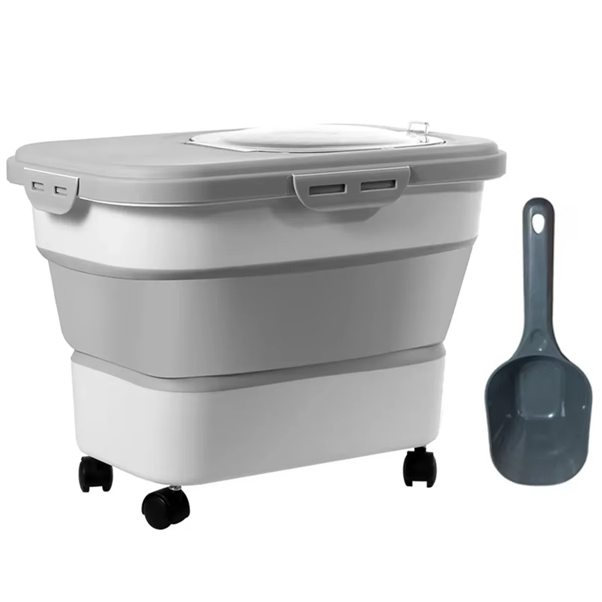 

Высококачественный контейнер для хранения продуктов Контейнер для корма для собак с герметичной крышкой, подходит для сухих кормов для кошек Другие продукты для домашних животных