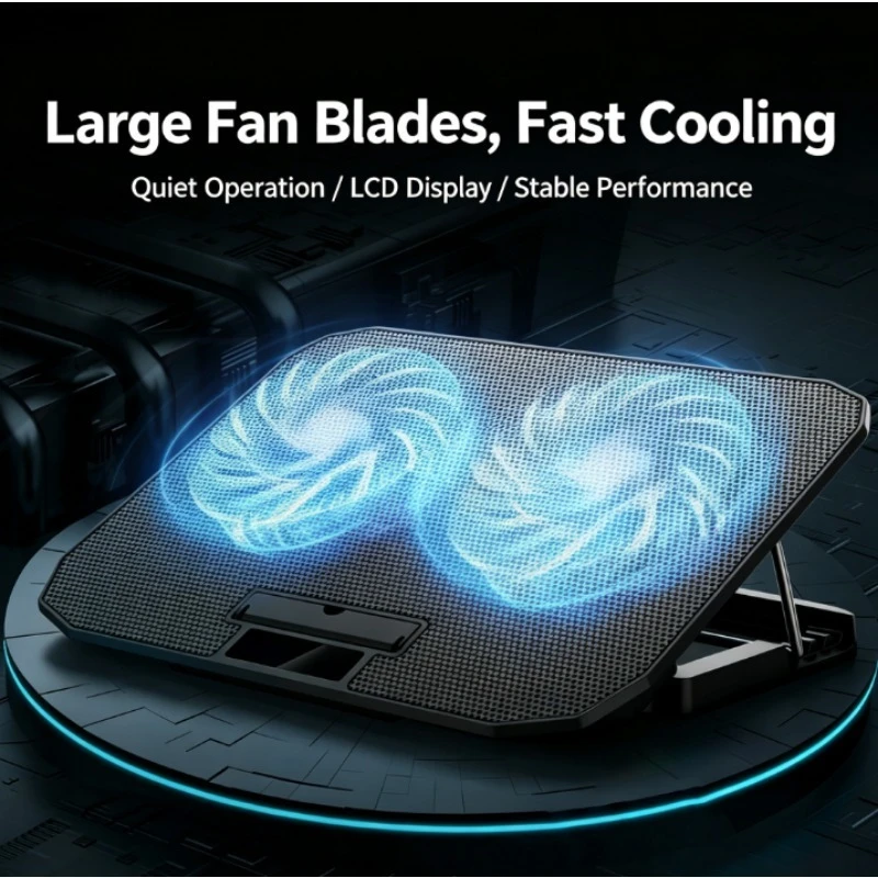 Core Bingzun N106 notebook radiator dual fan metal mesh computer base exhaust fan bracket game book