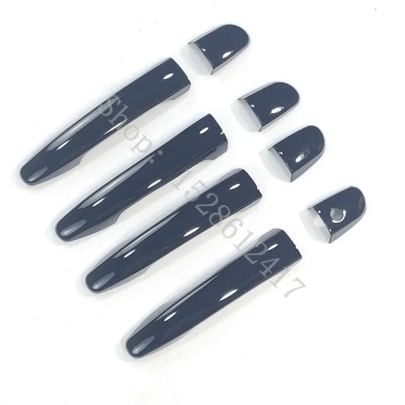 For Mazda 2/ Mazda 3/ Mazda 6 2007-2016 Mazda CX-5 2012-2020 Glossy Black ABS Door Handle Cover car door handle protector trim