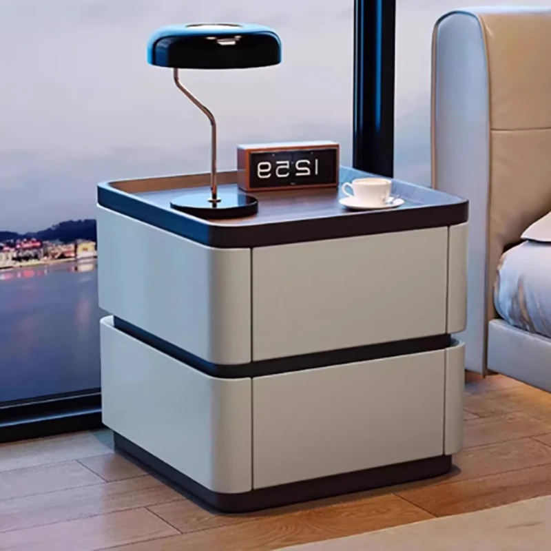 Modern Luxury Night Table Nordic Style Trendy Elegant Nightstand Aesthetic Trendy Comodini Camera Letto Bedroom Furniture