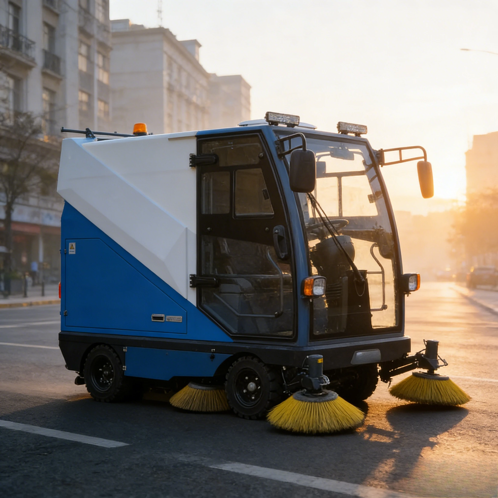 Hot Chinese Street Cleaning Sweeping Sweeping Width Road Sweeper for Sale High Capacity Dustbin Electric Sweeper Customized