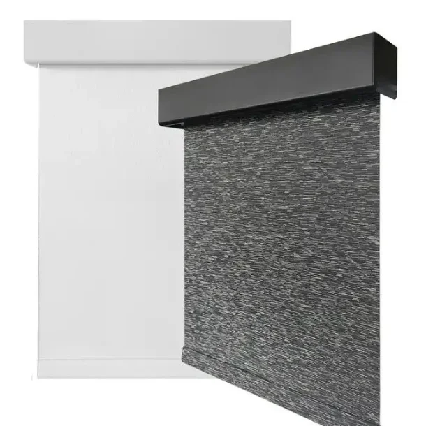 

Luxury Motorized 100% Polyester Chain Blind Google Alexa and Tuya App Control Cordless Roller Blind for Hotel Decorating