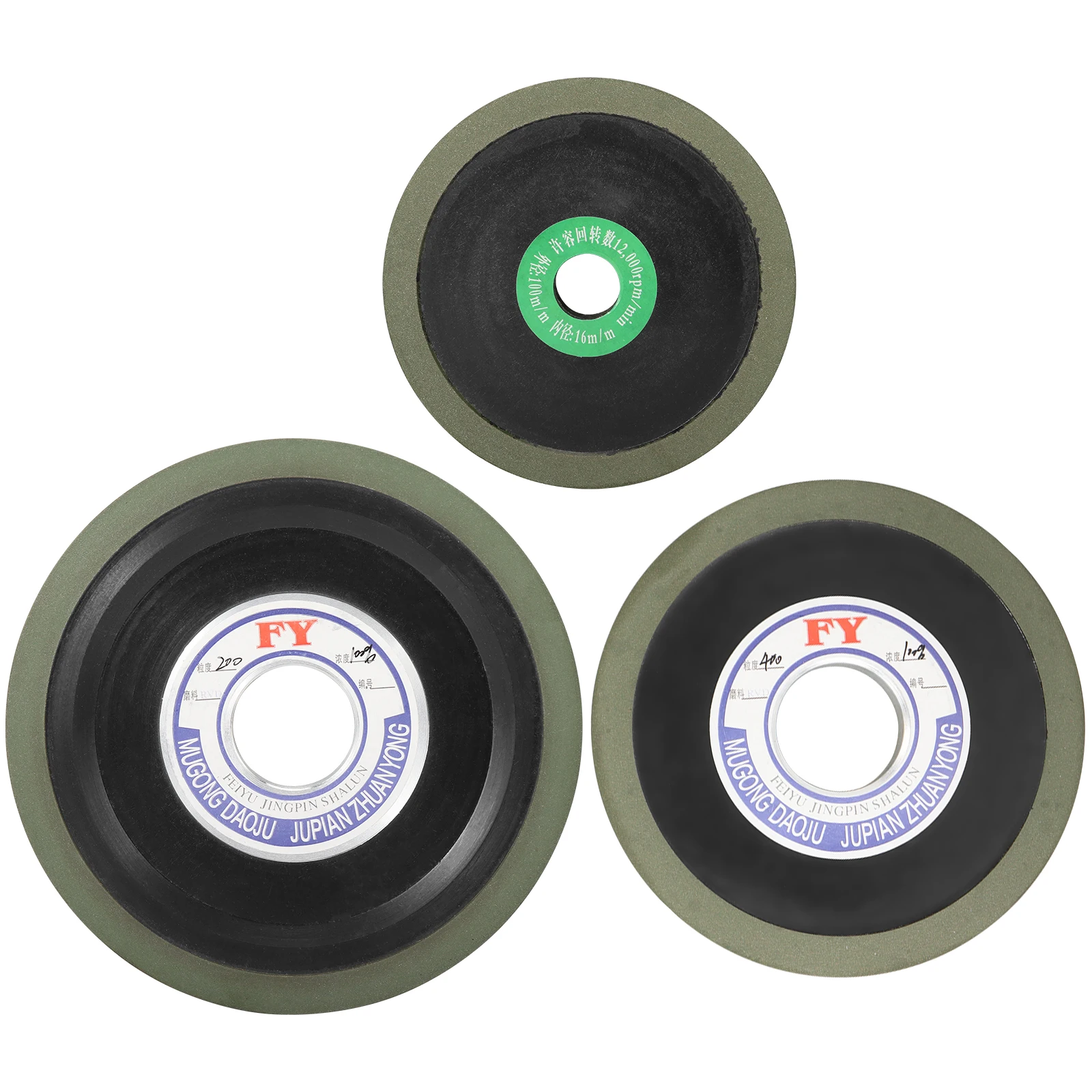 

Алмазный шлифовальный круг SIFANG, абразивный диск для фрезерных станков с твердосплавными инструментами, бакелитовая смола, RVD