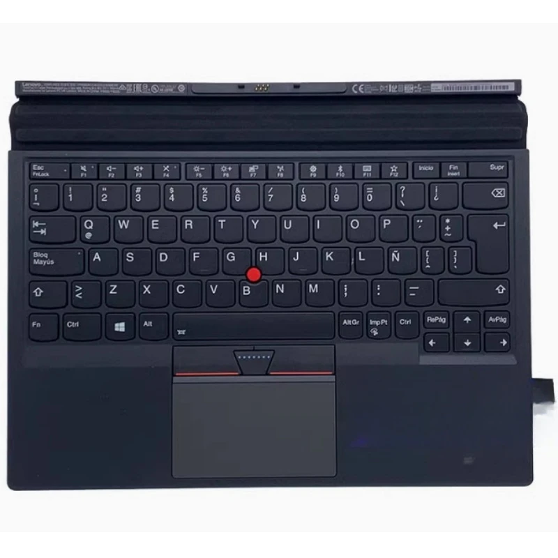 

New 01AY104 for Lenovo Thinkpad X1 Tablet 2nd gen1 1st Gen Base Portable Backlit Thin Keyboard LAS Latin Spain 2017 2016