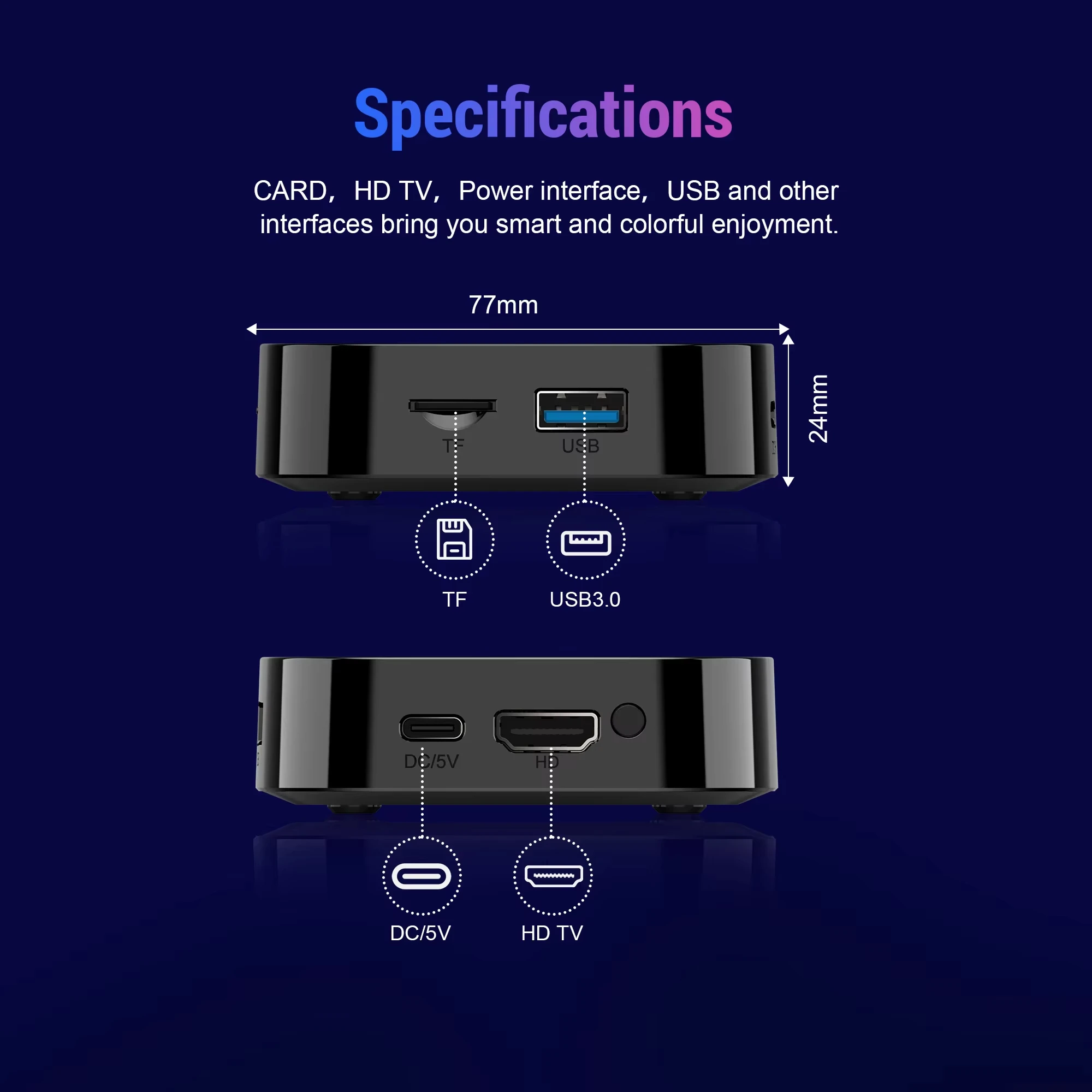 2026 New T1+ 8K HD TV Box Android 16.0 RK3518 Quad Core 8GB RAM 128GB ROM Dual Wifi 2.4G/5.8G Home Theater Media Player Ultra HD image 5