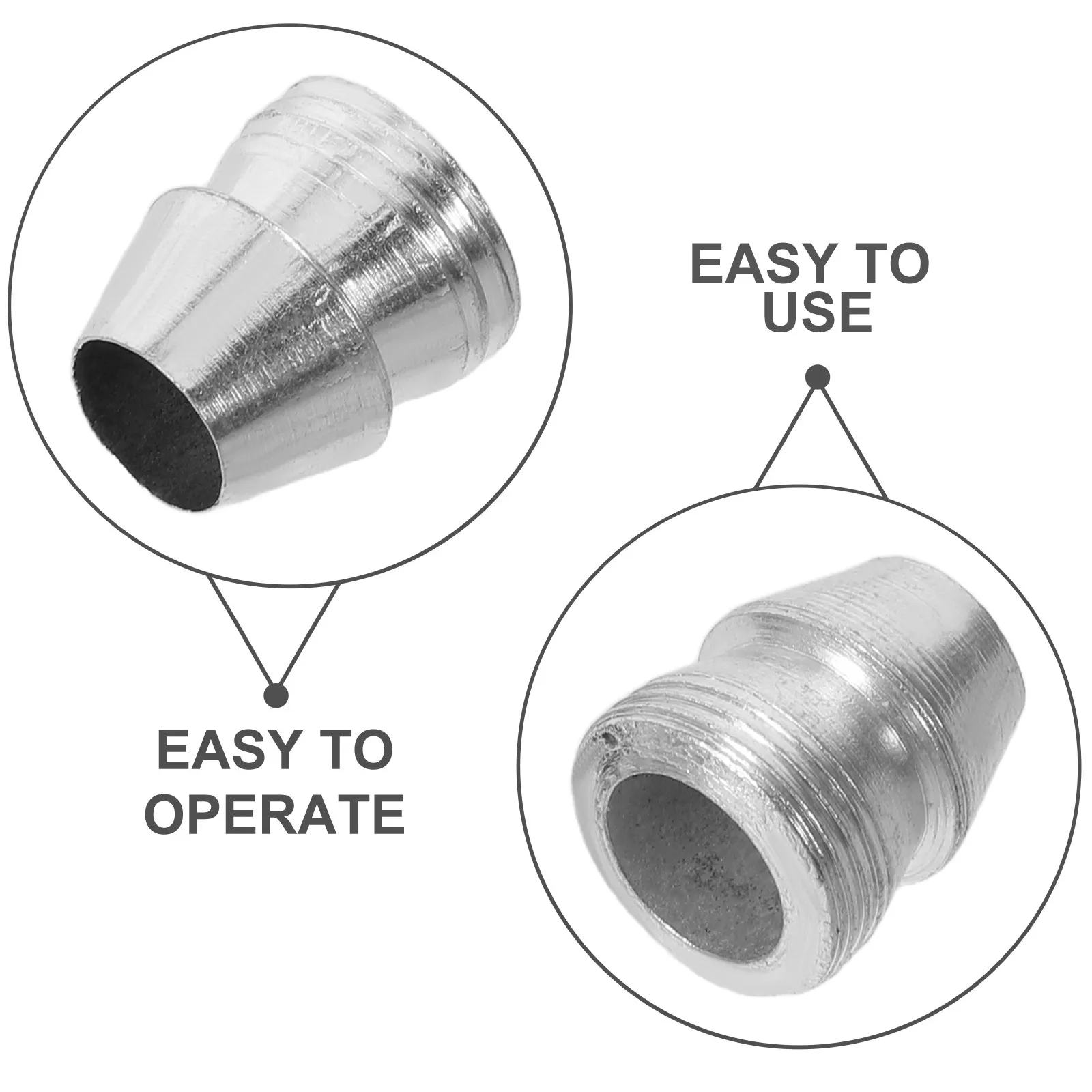 10Pcs Reinforcing Nail Wedges Iron Axe Handle Metal Replacement Round Shaft Wedge 16Mm Heavy Duty Repair Hardware Farm Tool
