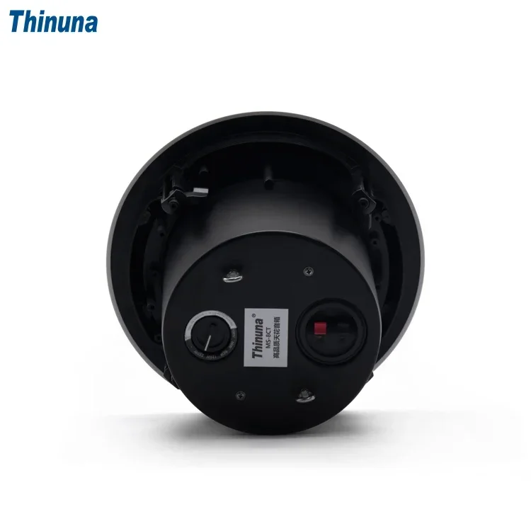2025 Thinuna MS-8CT II Hochwertiger 8 Ohm 100 W Koaxial-Deckenlautsprecher mit rückseitiger Abdeckung für Restaurant-Hintergrundmusik-PA-System
