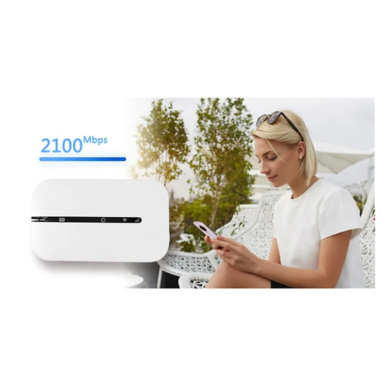 Router bezprzewodowy ABMF-2X 4G LTE 150Mbps Wifi3 Przenośny Modem Mobilny Wifi MIFI Router Bezprzewodowy Bezprzewodowy Hotspot Szerokopasmowy A