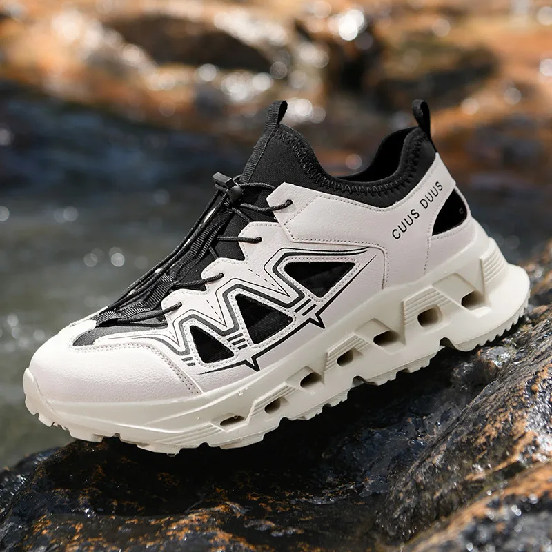 New Men Women Summer Hiking Shoes Breathable Upstream Shoes Trekking Aqua Shoes Outdoor Fishing Camping Sneaker Men