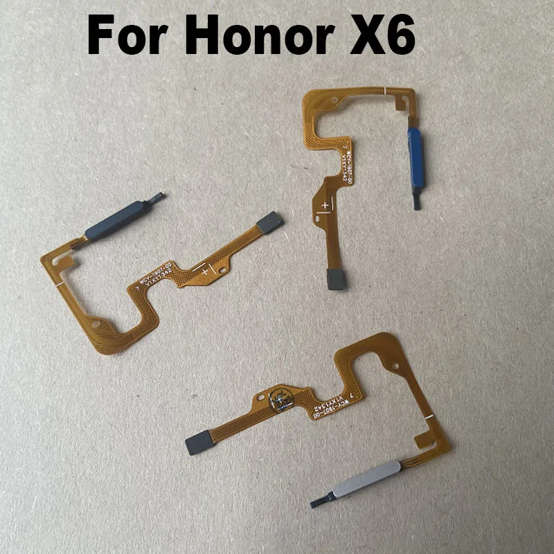 

For Honor X6 Fingerprint Sensor Power Button Flex Cable Touch ID Sensor Home Buttons Smartphone Parts