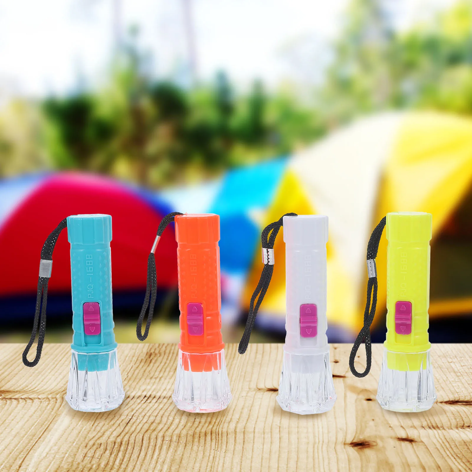 

48 Pcs Mini Flashlights Keychain Button Torch Kids Classroom Prizes Carnival Rewards Goodie Bag Fillers LED Keychain