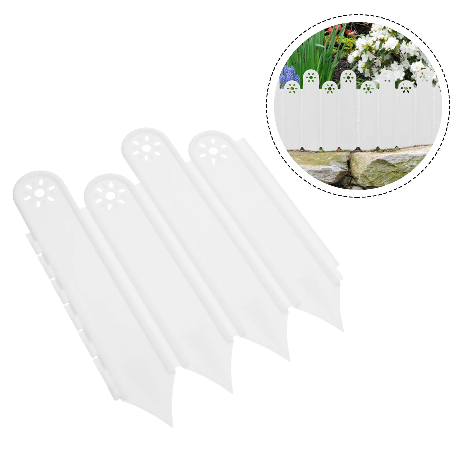 

Outdoor Fence Pickets Garden Edge Flower Bed Edging Lawn Border Landscaping Lawn Border Edging Grass Fence Panels