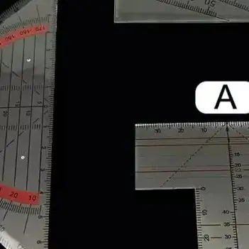 

Dental Guide Plate for Teeth Arrangement Denture Work Measuring Tool Teeth Positioning Ruler for Dental Lab
