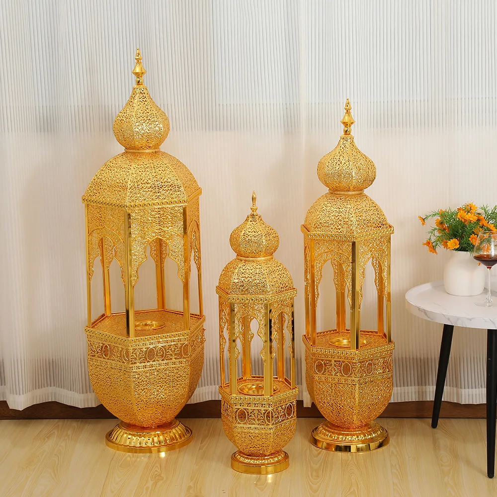 Hollow Burner Middle East Living Room Ornament Charcoal Large Incense Burner Atmosphere Wedding Decoration Aromatherapy Burner