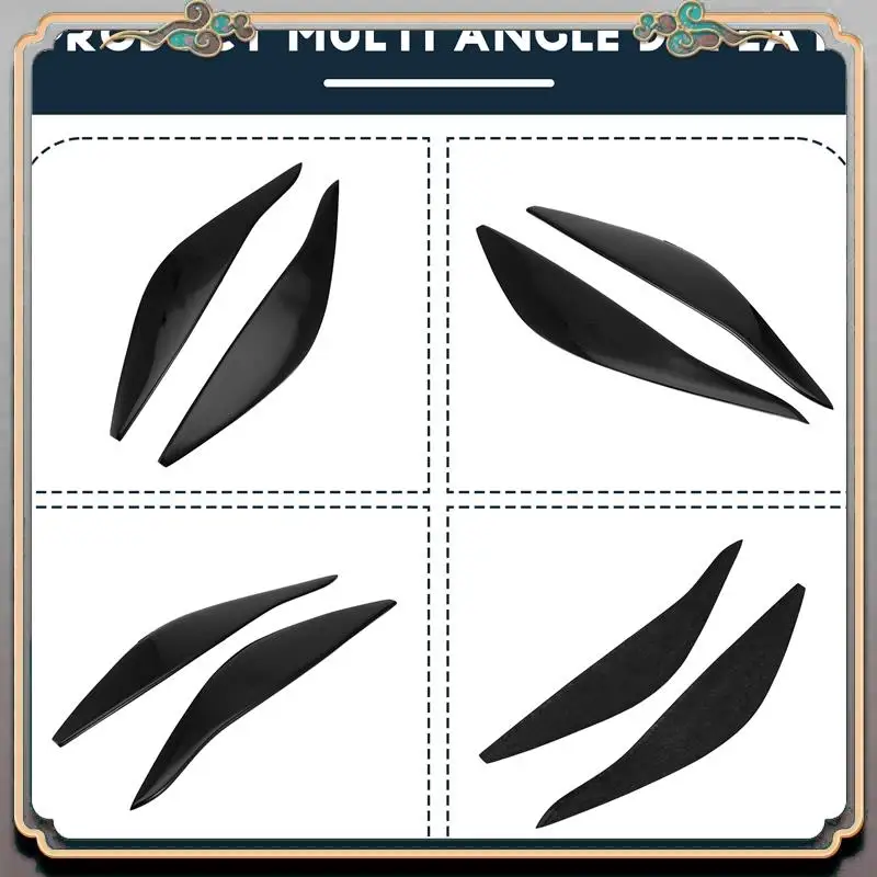 

Reliable-Headlights Eyebrow Eyelids Trim Cover Sticker For Vauxhall Opel Insignia A Standard 2008-2013