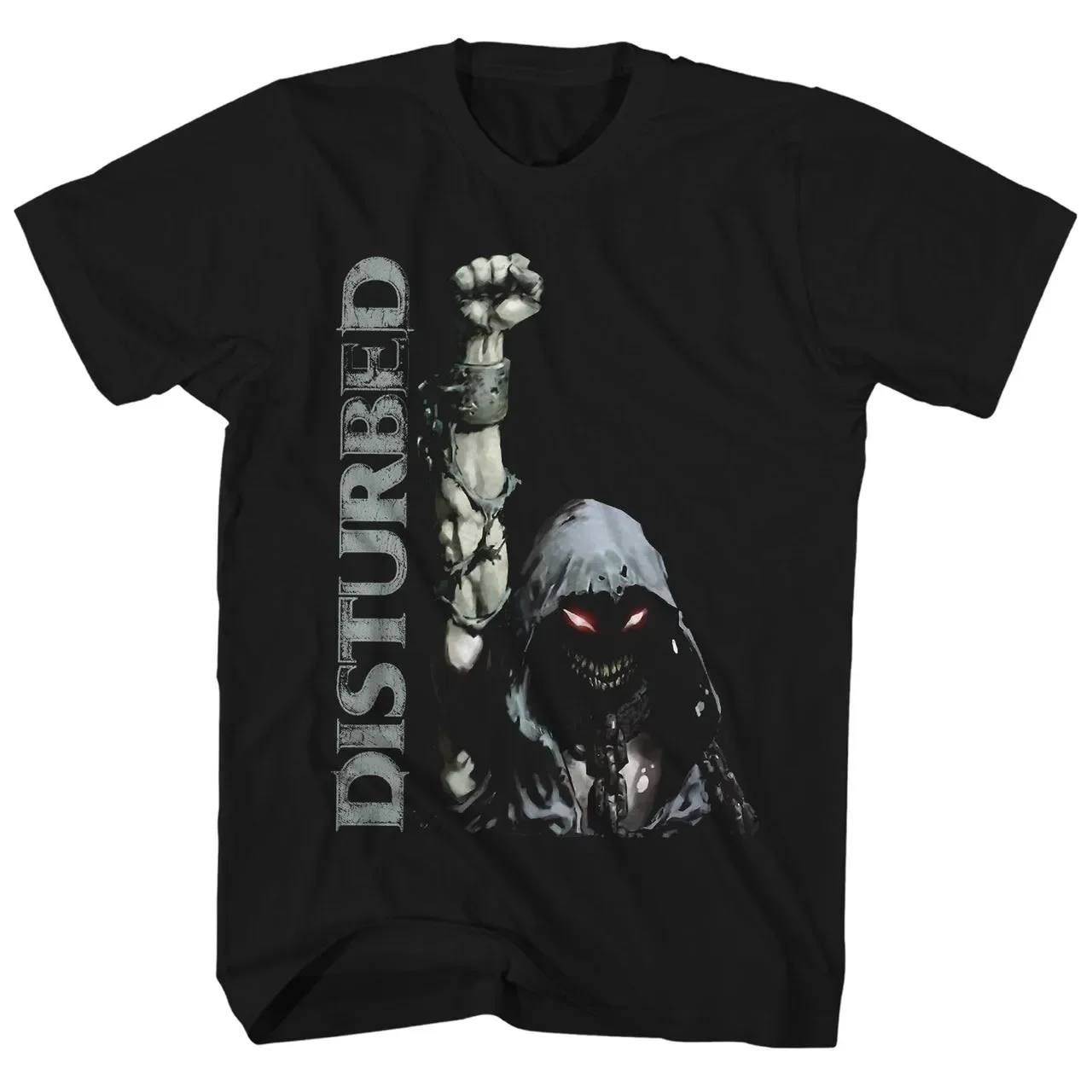 Disturbed Up Yer Fist Mens T Shirt Music Classic Concert Band Tee New Black