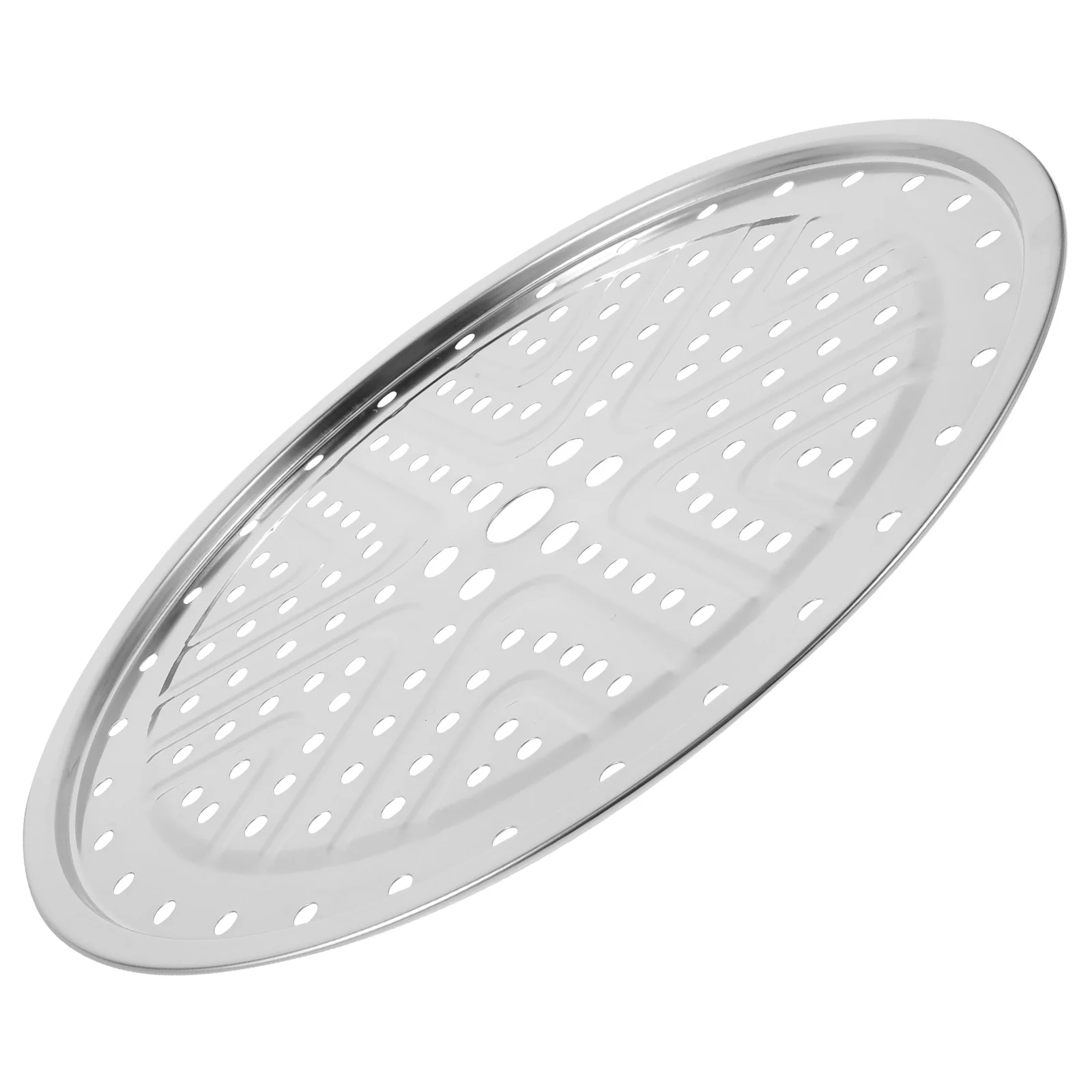 

Stainless Steel Steamer Rack 30Cm Round Food Grade For Pressure Cooker Soup Pot Baking Roasting Canning Steam Plate