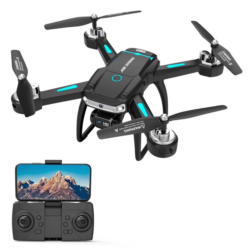 A19 New 4K camera RC Drone New Brushless Drone Aerial Photography Quadcopter Obstacle Avoidance Folding Remote Control Plane Toy