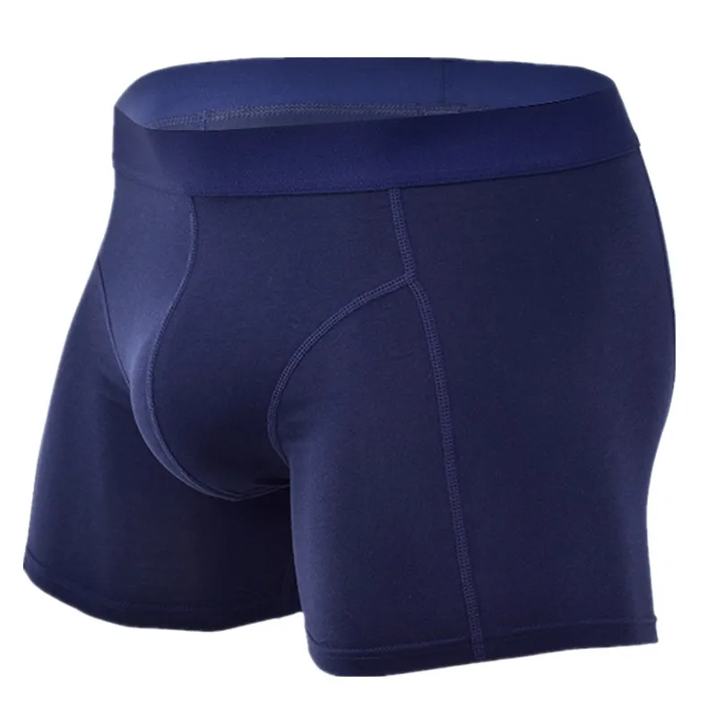 

Mens Underwear Cotton Boxer Shorts Man Solid Panties Comfortable Middle Waist U Convex Pouch Underpants Male Boxers Briefs M-4XL