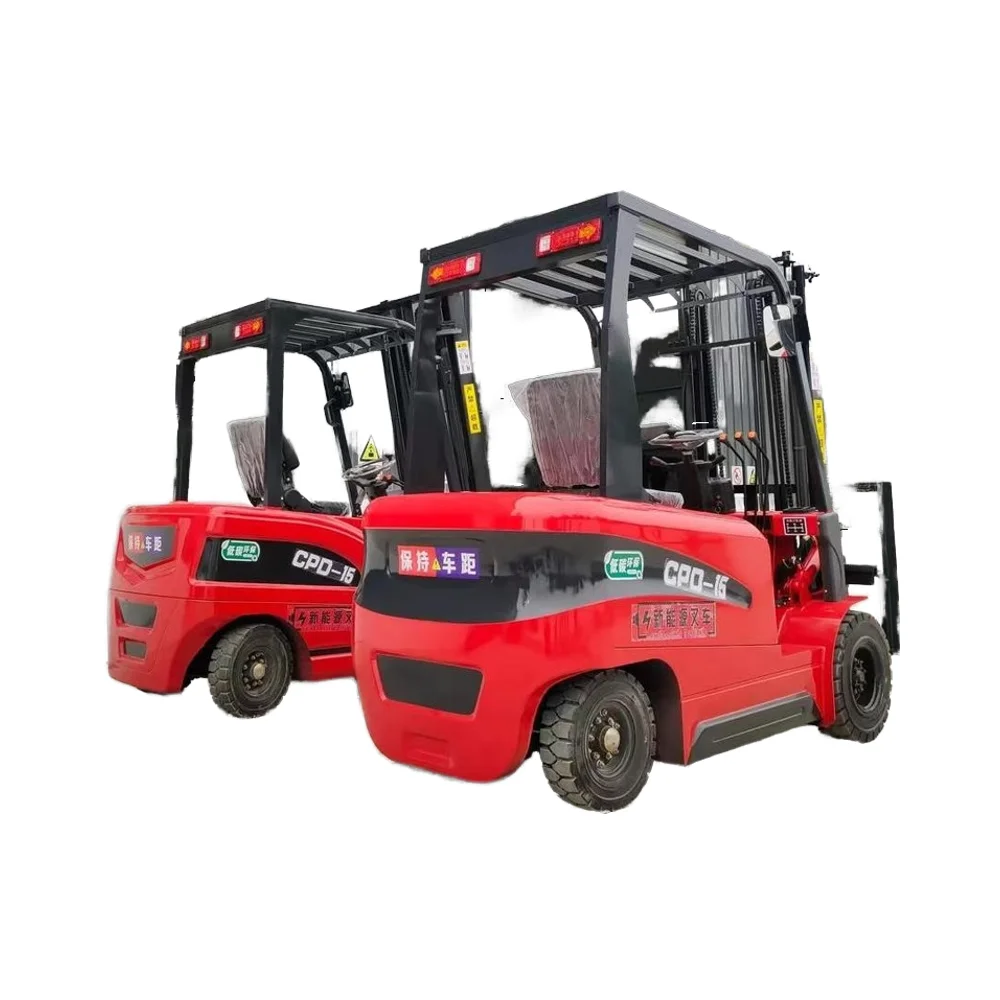 

1500 KG Weight Capacity Forklift Electric Four-Wheel Drive Forklift For Exporting