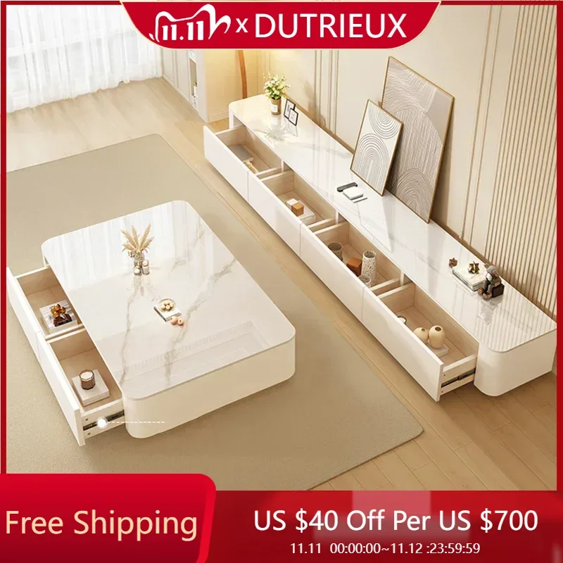 

Storage Drawers Tv Table Living Room Shelf Floor Cabinets Luxury Display Tv Stands Monitor Muebles Para Tv Trendy Furniture