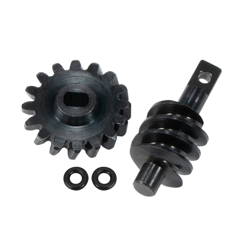 Hardened Steel Overdrive Worm Screw Worm Gear 12T 13T 14T 16T for 1/24 RC Crawler Axial SCX24 Diff Axle Optional Upgrade Parts