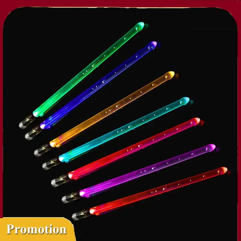 

1Set Light Up Drum Sticks Changing LED Drumsticks Fit For Adults Kids Drummer Gifts Drum Accessories