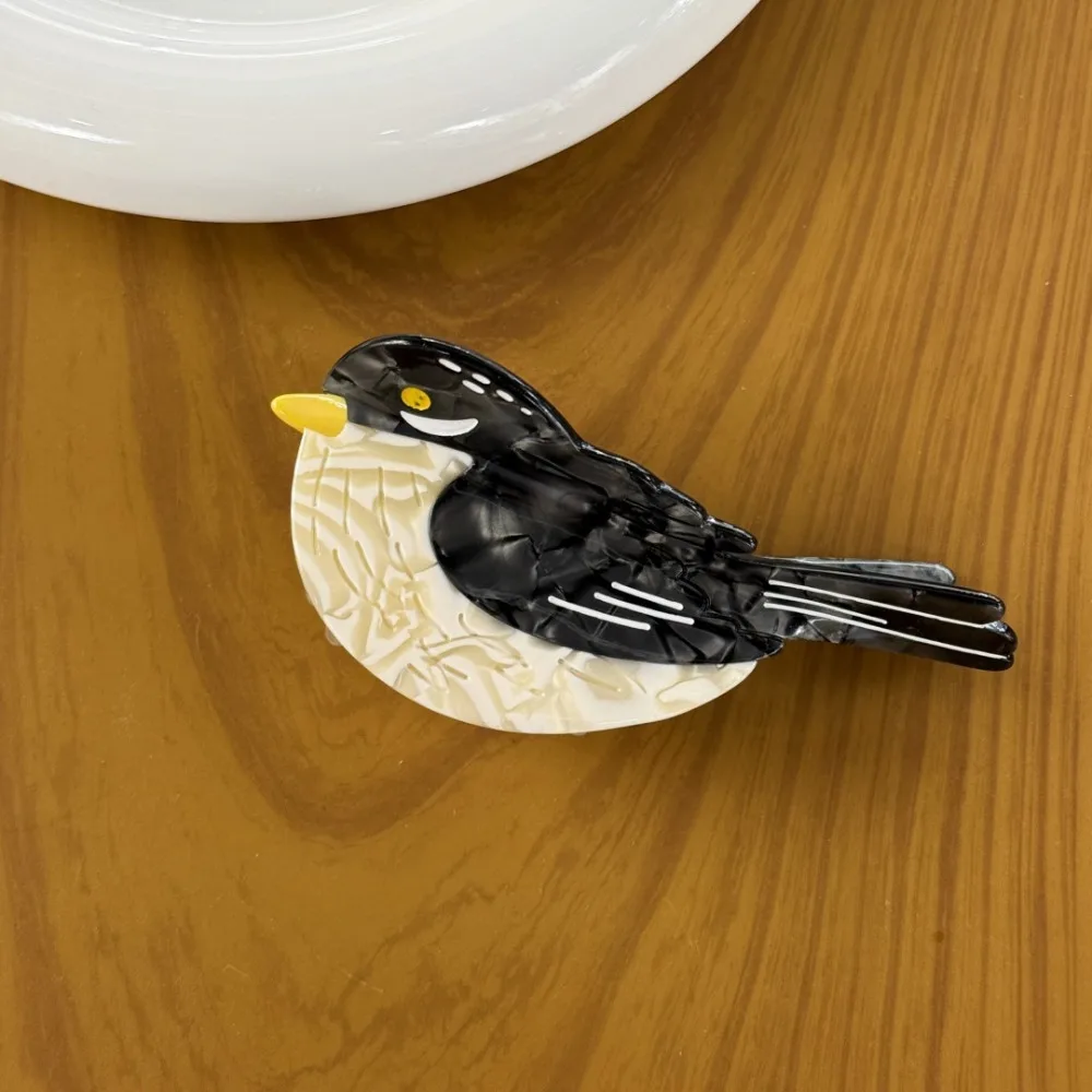 

Cute Cartoon Animal Shark Clip Woodpecker Korean Style Acetic Acid Hair Claw Headwear Creative Swallow Bird Hair Claw Female