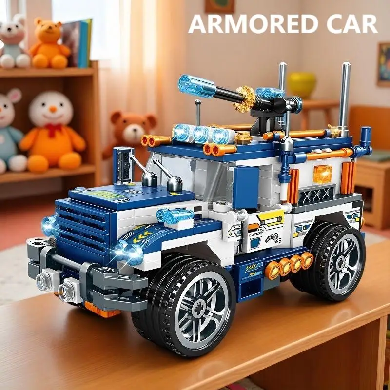 

Military MOC Building Blocks Set Battle Ship Air Fighter Missile Launcher STEM Educational Toys For Boys Creative Desktop Gifts
